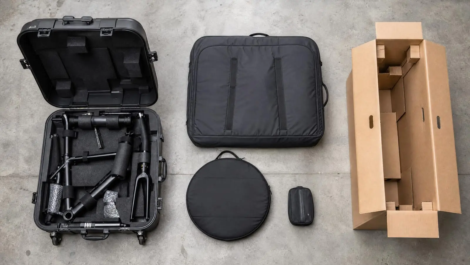 Cover Image for Best Bike Travel Cases and Bags for Bikepacking: Hard Shell vs Soft Compared