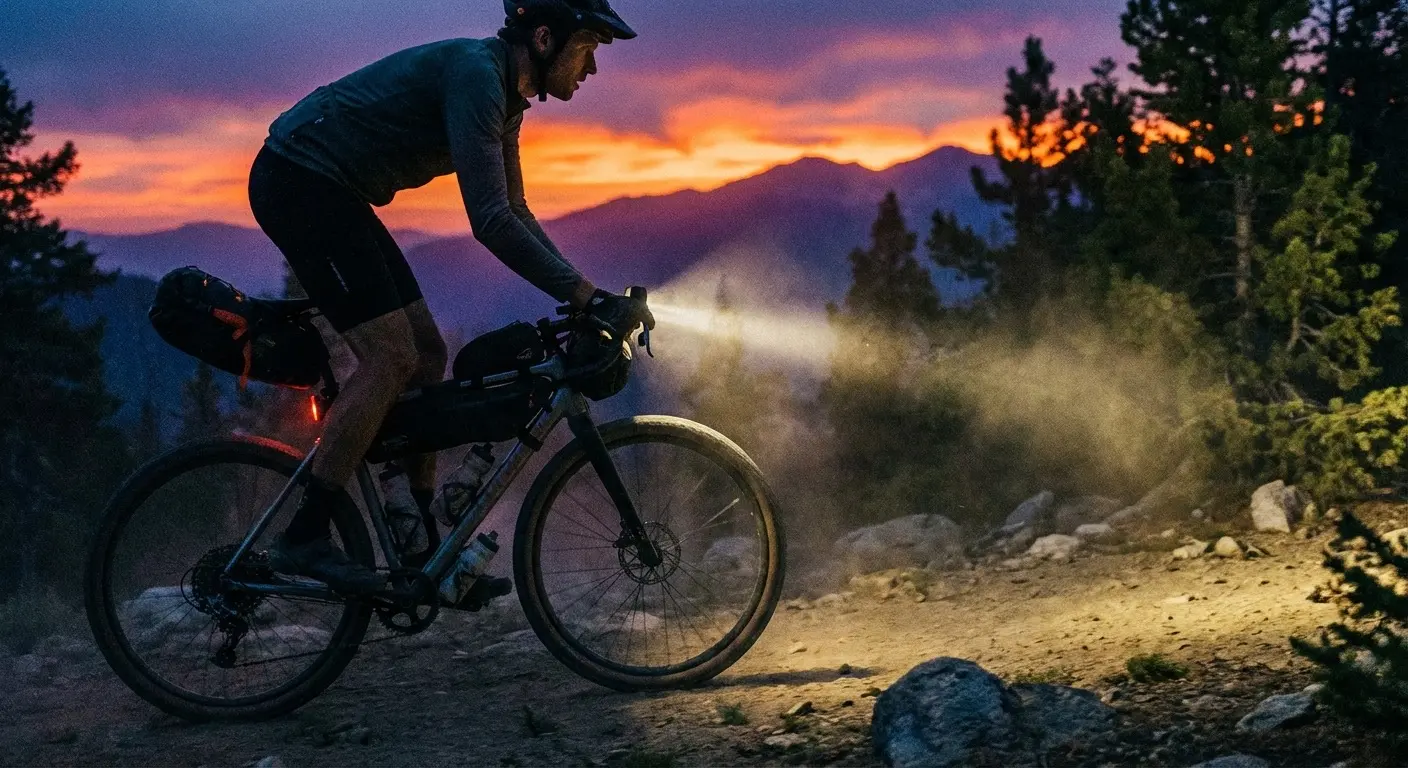 Cover Image for Best Bike Lights for Overnight Bikepacking: Complete Guide