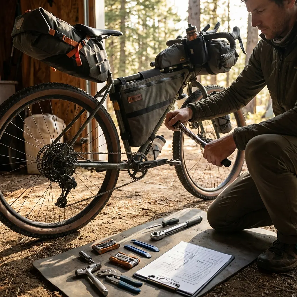 Cover Image for Pre-Trip Bike Inspection Checklist: Prepare Your Bike for Bikepacking