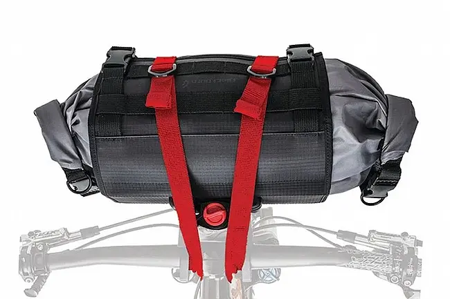 Blackburn Outpost Elite handlebar roll bag with harness system